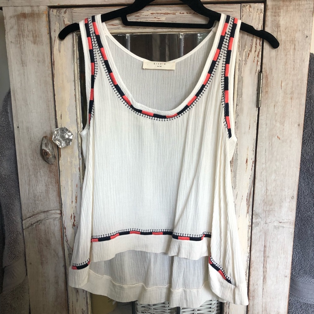 Elodie Tank w. Stitch Detail